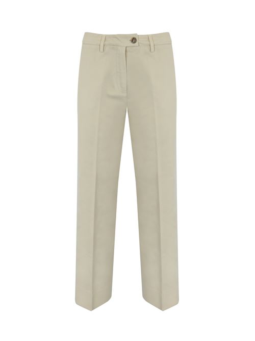 Pantalone Nelly chinos in cotone beige RE-HASH | P390 0A6400ADV